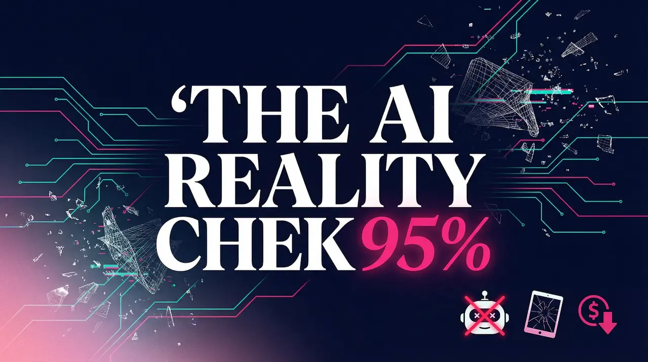 Cover artwork for The AI Reality Check: Why 95% of GenAI Pilots Are Failing (And How to Not Be One of Them)