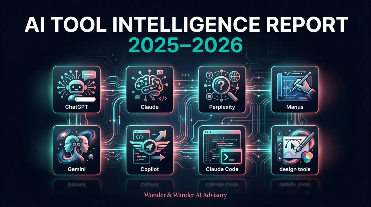 Cover artwork for AI Tool Intelligence Report 2025–2026: Not All AI Is Created Equal