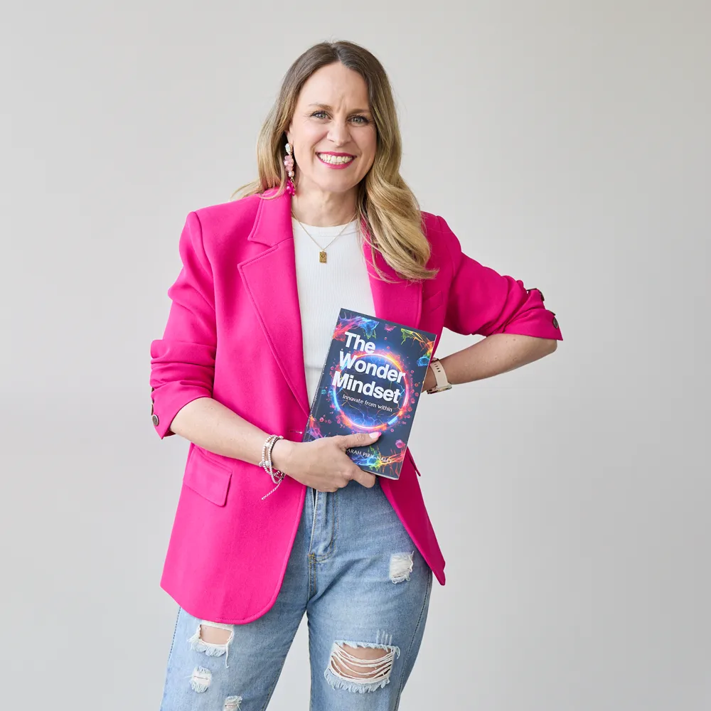 Portrait of Sarah Pirie-Nally, founder of Wonder & Wander